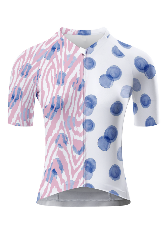 ROCKBROS Women's Phantom Violet All-Weather Speed-Chevron Pro Aero Jersey
