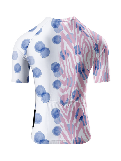 ROCKBROS Women's Phantom Violet All-Weather Speed-Chevron Pro Aero Jersey