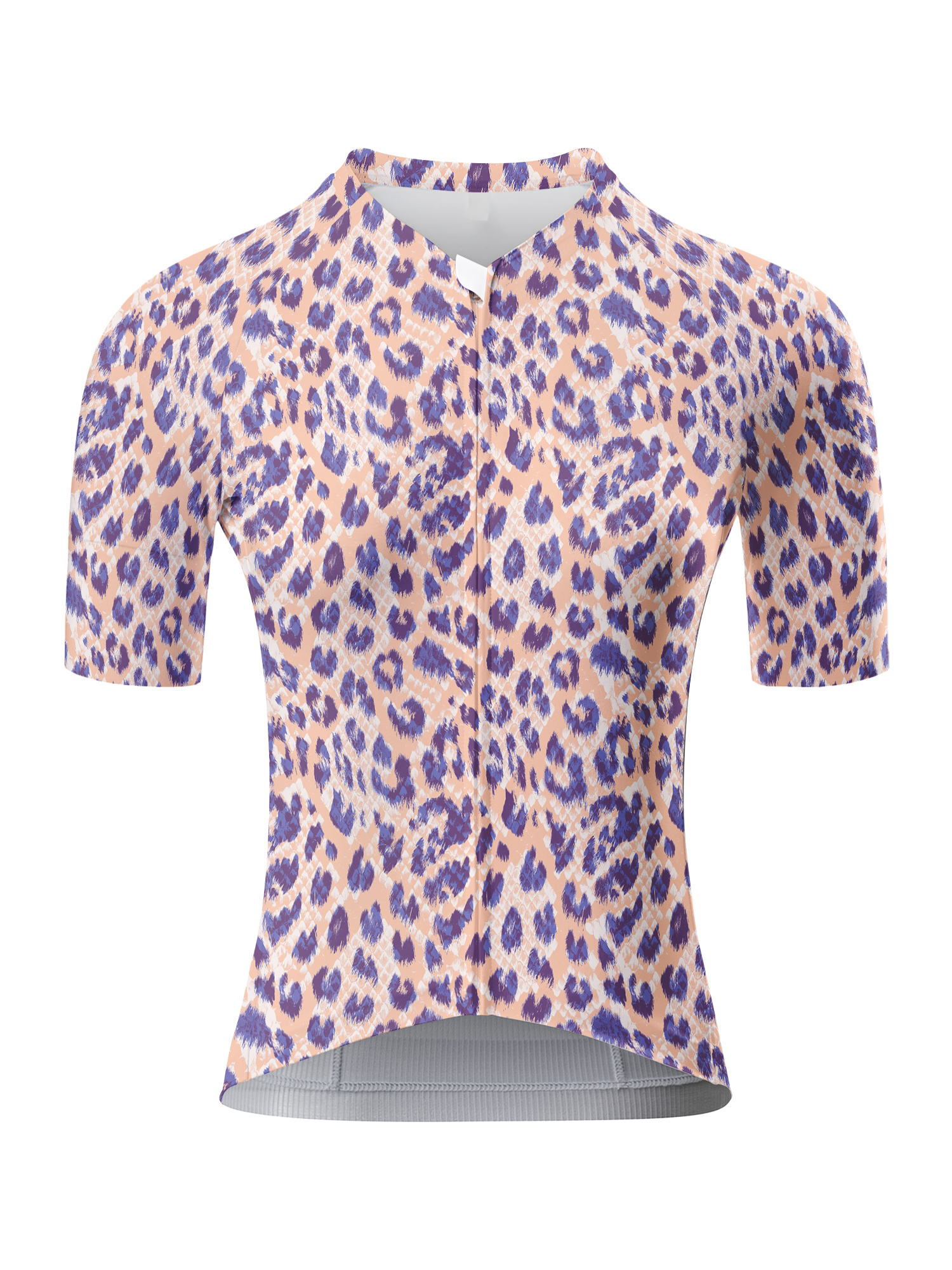 ROCKBROS Women's Gilded Safari All-Weather Gold-Textured Leopard Pro Jersey