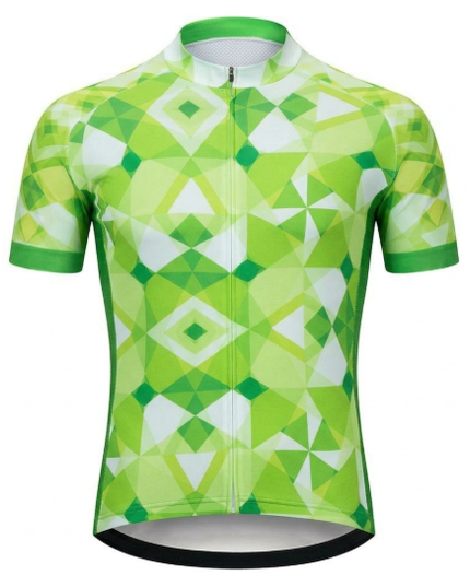 Men's Geometric Kaleidoscope Cycling Jersey