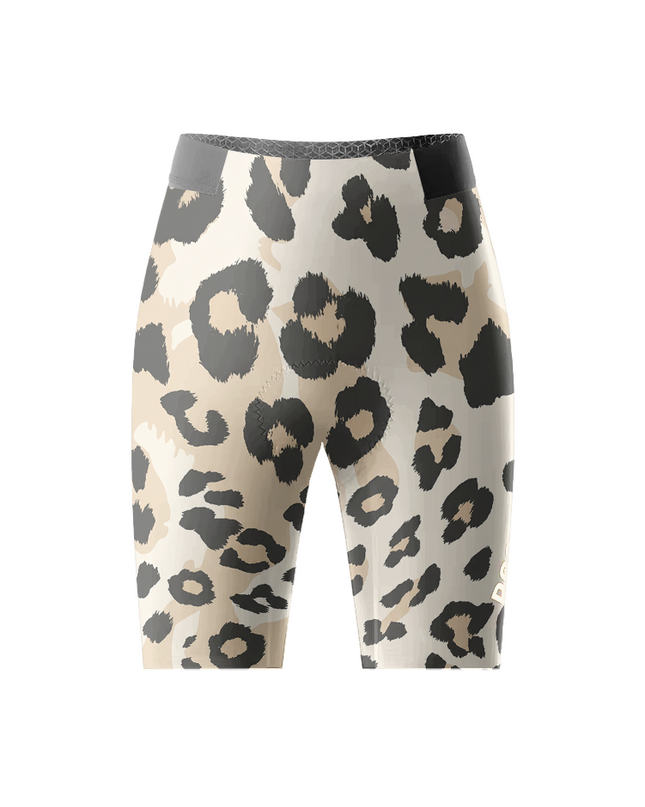 ROCKBROS Women's "Cobalt Cheetah" Pop-Art Leopard Performance Aero Jersey