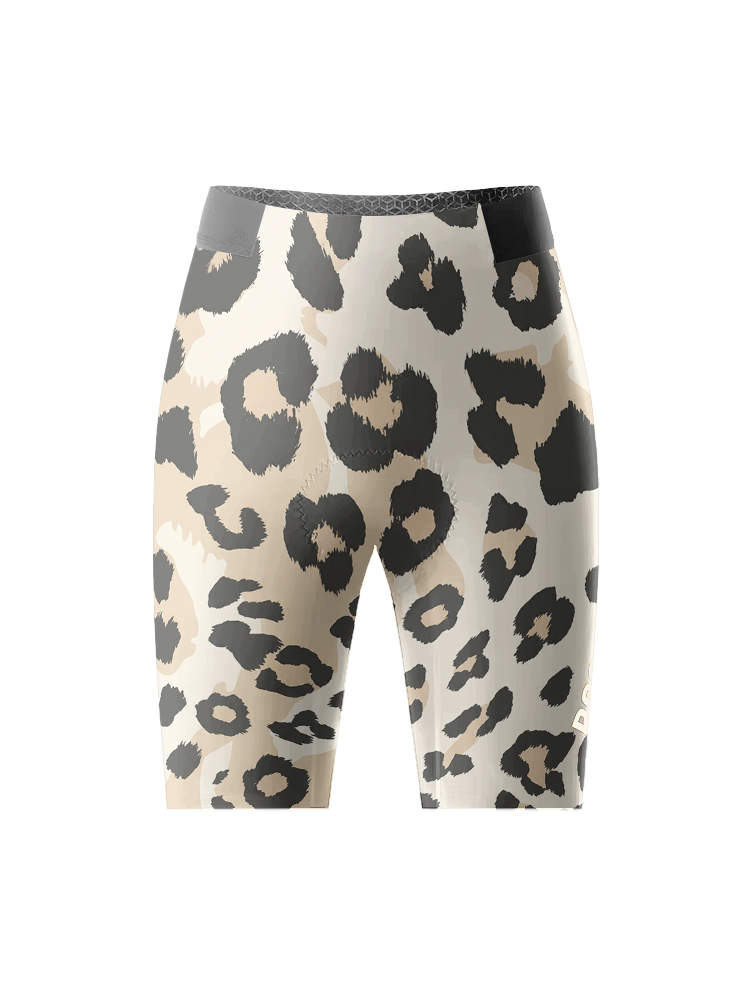 ROCKBROS Women's "Cobalt Cheetah" Pop-Art Leopard Performance Aero Jersey