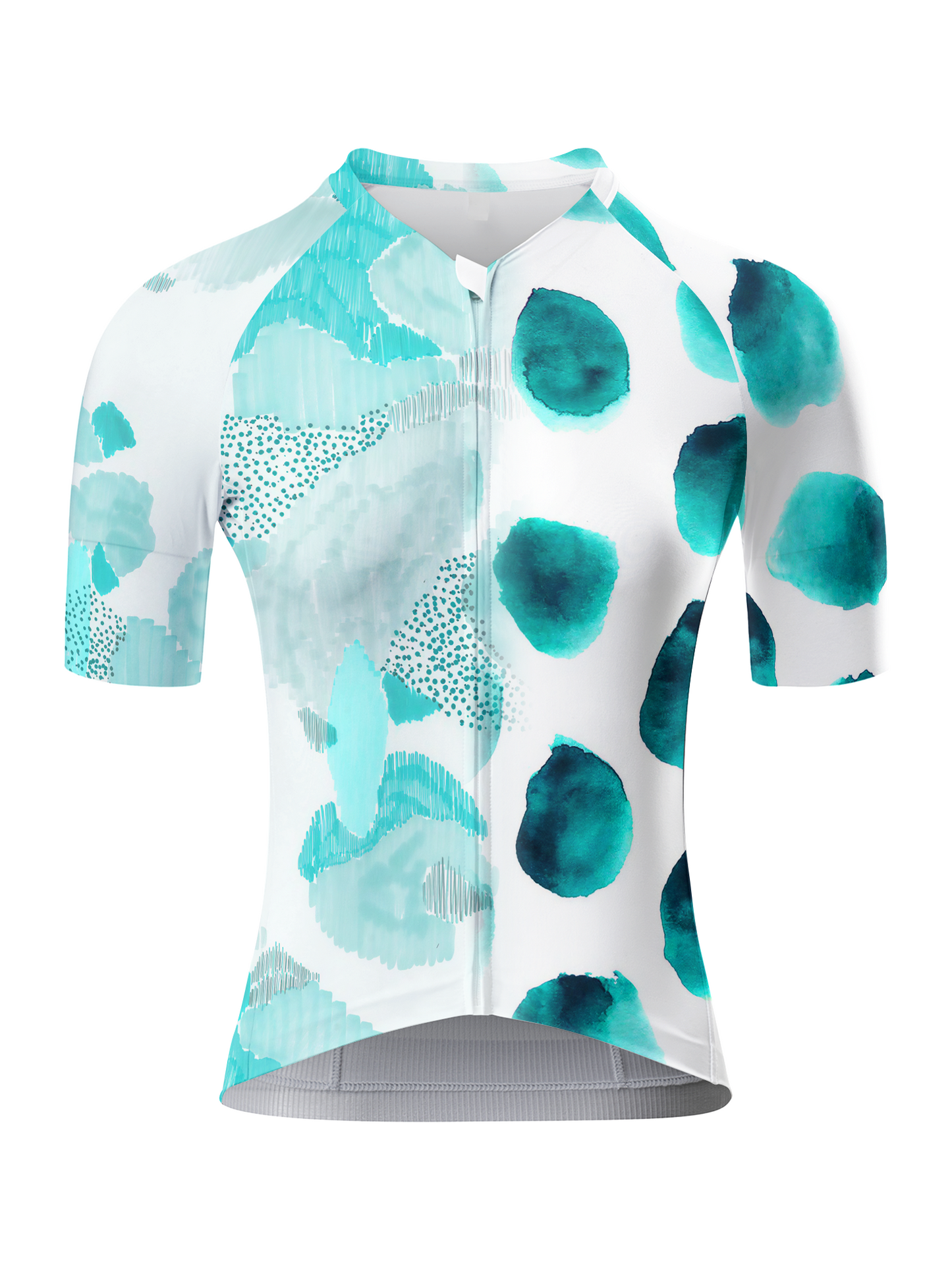 ROCKBROS Women's Neon Safari All-Weather Asymmetrical Patchwork Pro Jersey