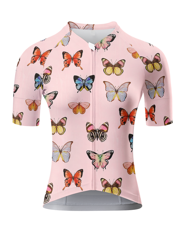 ROCKBROS Women's Spring Chrysalis All-Weather Romantic Butterfly Pro Jersey