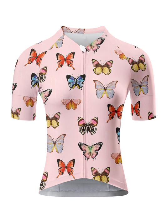 ROCKBROS Women's Spring Chrysalis All-Weather Romantic Butterfly Pro Jersey