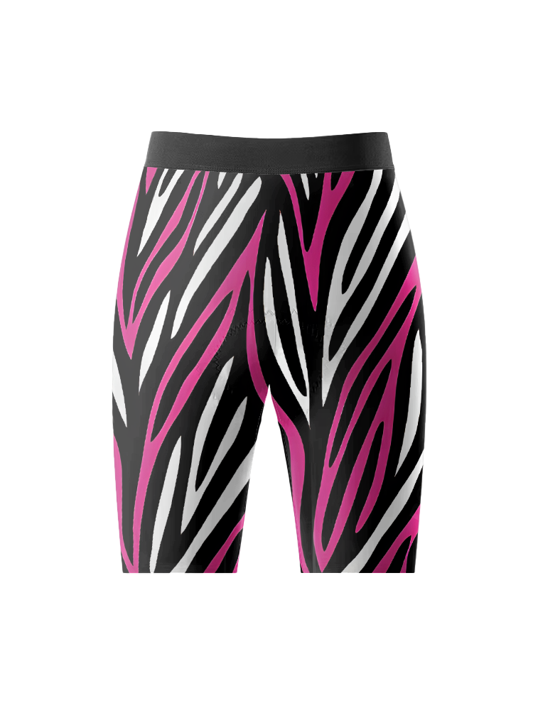 ROCKBROS Women's Zebra-Leopard Hybrid All-Weather Pro Aero Jersey