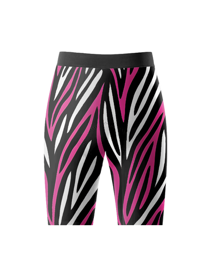 ROCKBROS Women's Zebra-Leopard Hybrid All-Weather Pro Aero Jersey