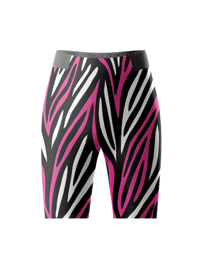 ROCKBROS Women's Zebra-Leopard Hybrid All-Weather Pro Aero Jersey