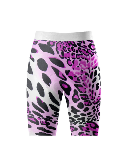 ROCKBROS Women's Violet Leopard Pro-Performance Breathable Aero Jersey