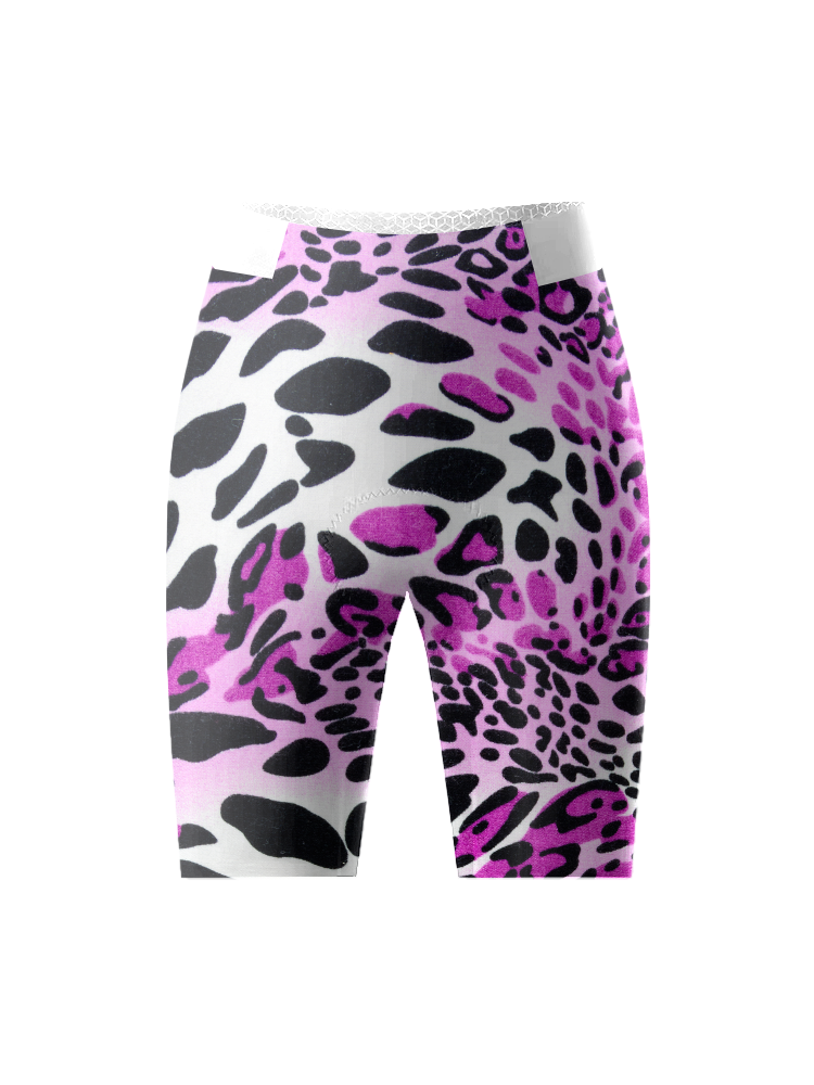 ROCKBROS Women's Violet Leopard Pro-Performance Breathable Aero Jersey