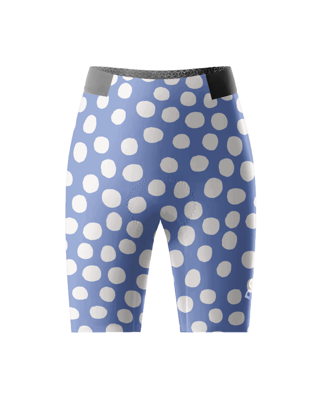 ROCKBROS Women's Polka-Dot Phantasm All-Weather Artistic Patchwork Pro Jersey