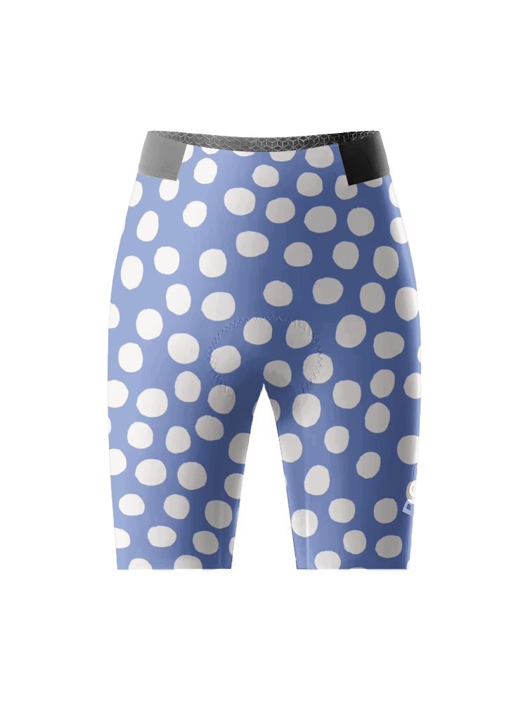 ROCKBROS Women's Polka-Dot Phantasm All-Weather Artistic Patchwork Pro Jersey