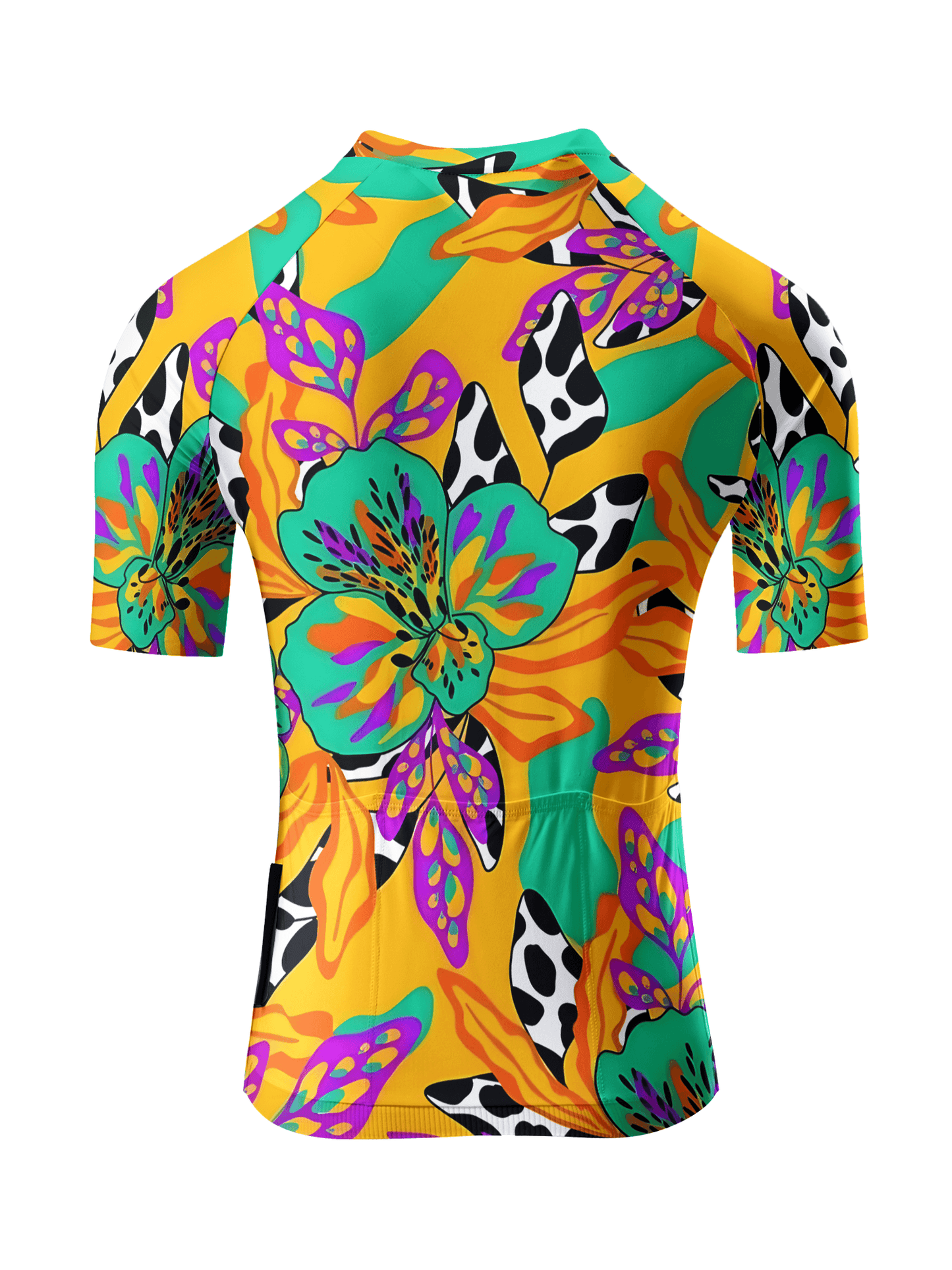 ROCKBROS Women's Tropical Orchid Wild Garden Aero Cycling Jersey