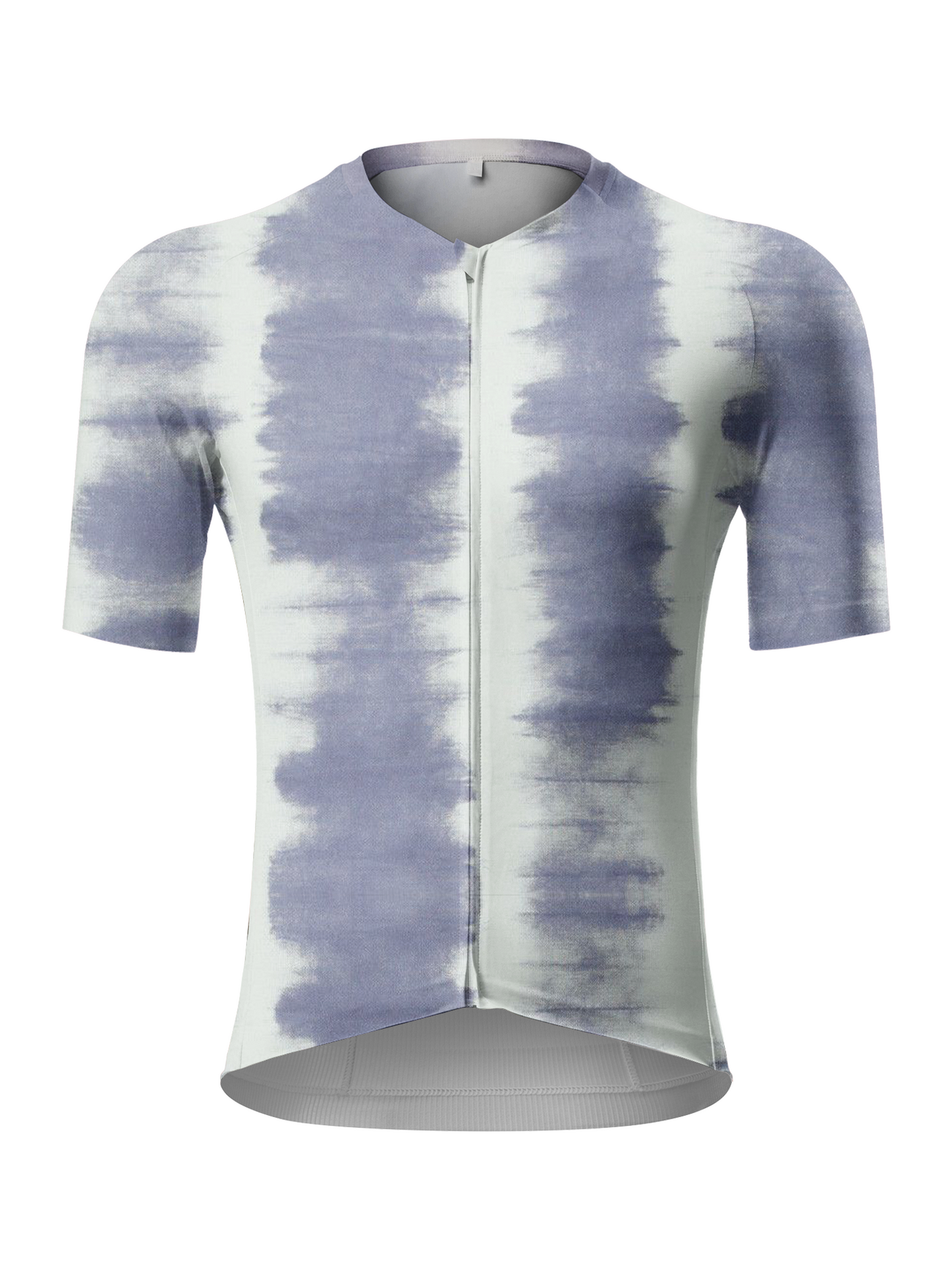 RockBros Men's "Ink Rhythm" Horizontal Tie-Dye Performance Cycling Jersey