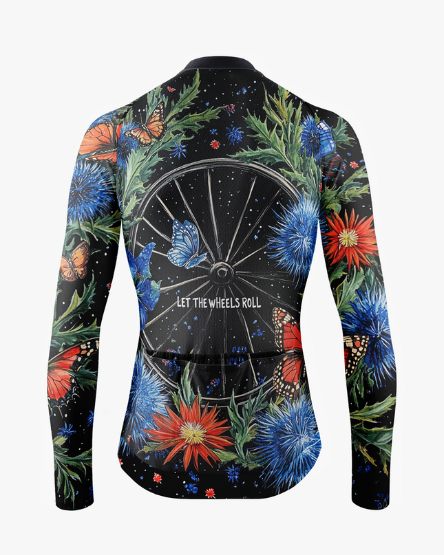 Men’s Wheel & Butterfly Cycling Jersey
