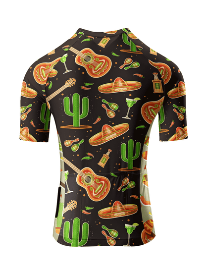 ROCKBROS Women's Zebra-Leopard Hybrid All-Weather Pro Aero Jersey