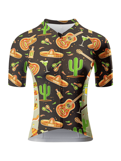 ROCKBROS Women's Zebra-Leopard Hybrid All-Weather Pro Aero Jersey