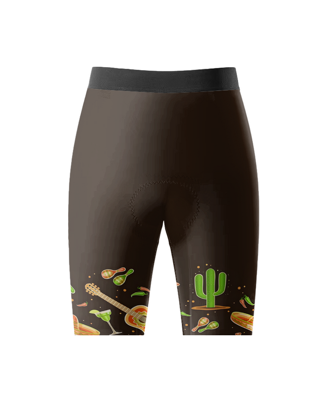 ROCKBROS Women's Fiesta Spirit Mexican-Vibe High-Performance Cycling Shorts
