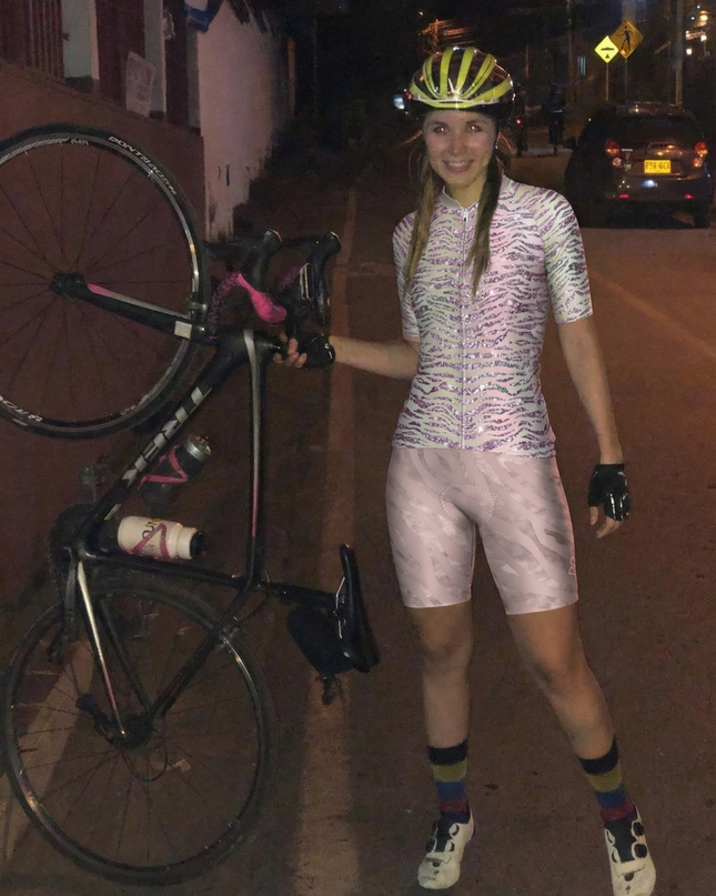 ROCKBROS Women's Diamond Dust Glitter-Zebra Pro Jersey