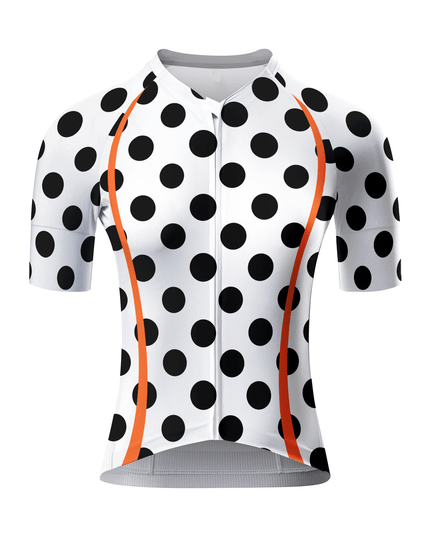 ROCKBROS Women's Retro Pop Polka Dot Aero Jersey