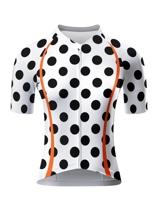 ROCKBROS Women's Retro Pop Polka Dot Aero Jersey