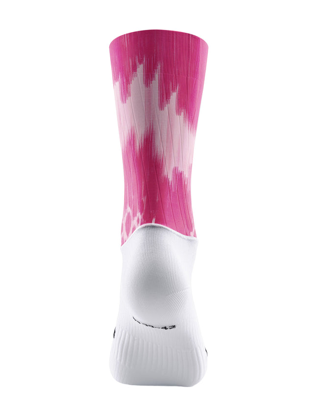 ROCKBROS Women's Pink Ikat Gradient Padded Cycling Shorts