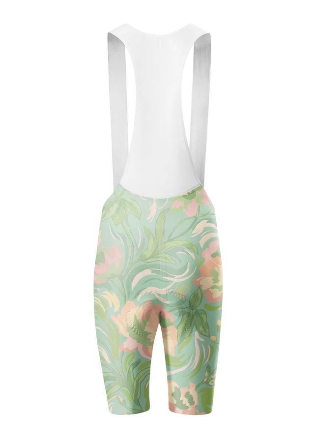 ROCKBROS Women's Navy Blue Floral Print Short Sleeve Cycling Set