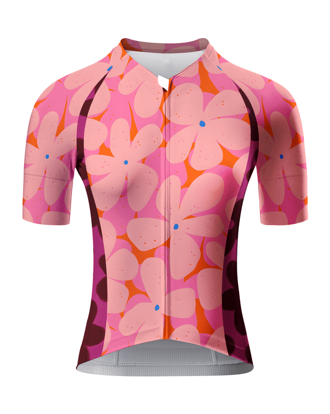 ROCKBROS Women's Peachy Floral Dreamscape Pro Jersey