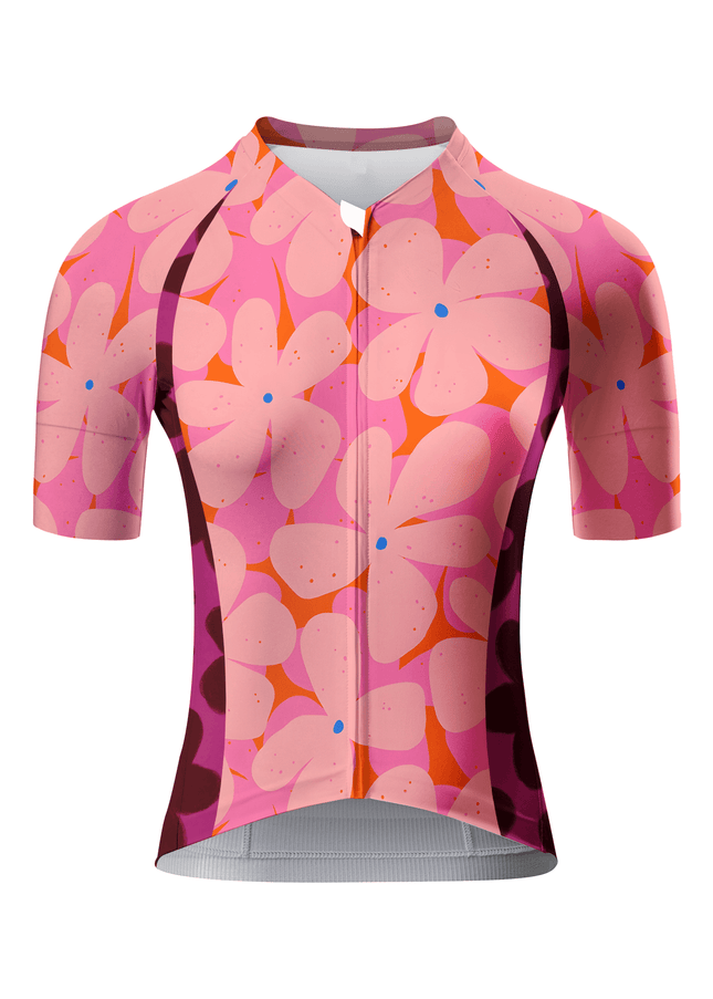 ROCKBROS Women's Peachy Floral Dreamscape Pro Jersey