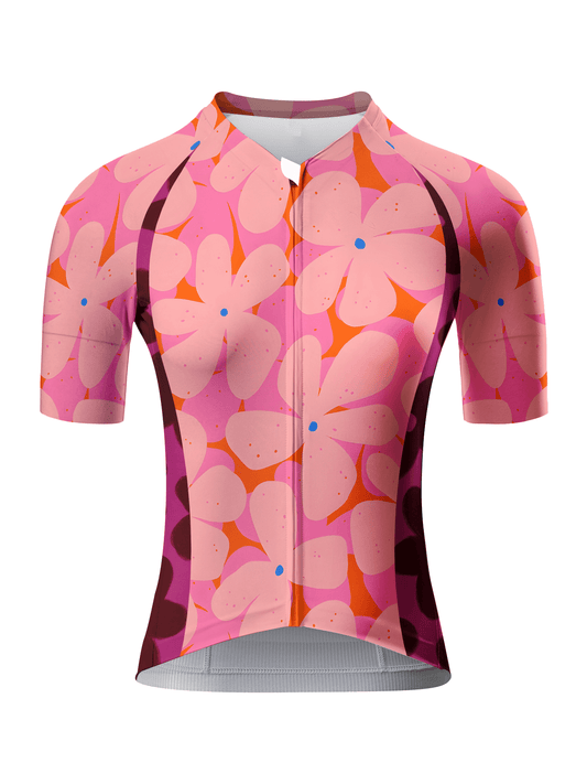 ROCKBROS Women's Peachy Floral Dreamscape Pro Jersey
