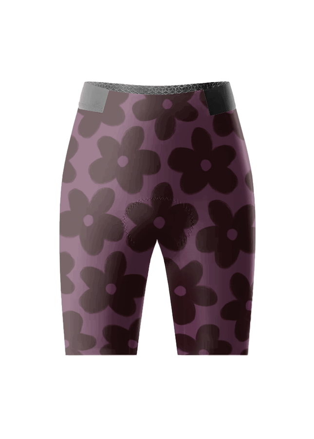 ROCKBROS Women's Shadow Floral Dreamscape Cycling Shorts