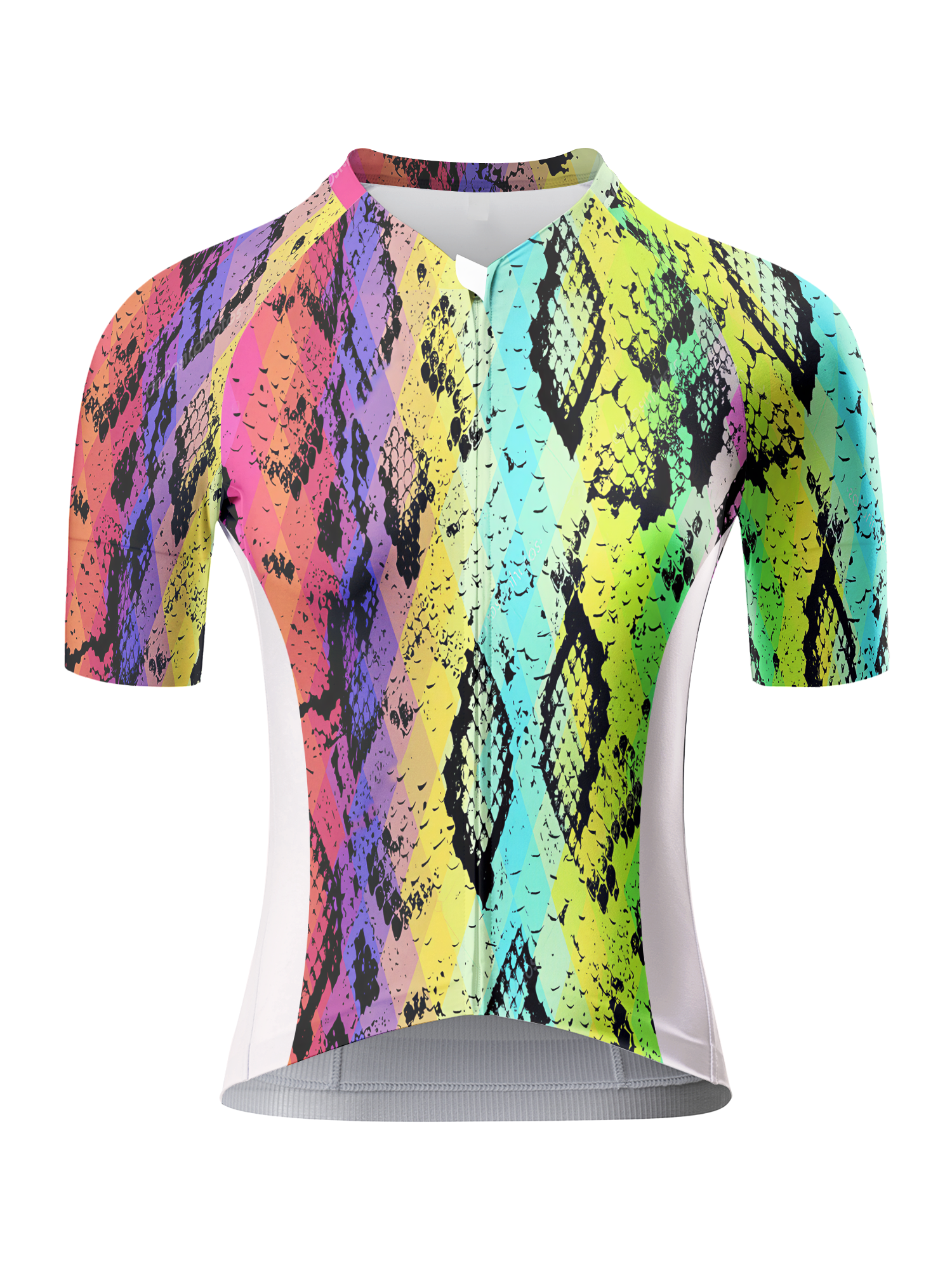 ROCKBROS Women's Prism Python All-Weather Gradient Scale Art Jersey
