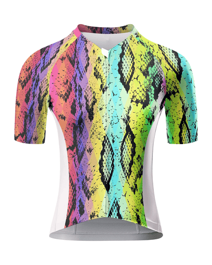 ROCKBROS Women's Prism Python All-Weather Gradient Scale Art Jersey ...