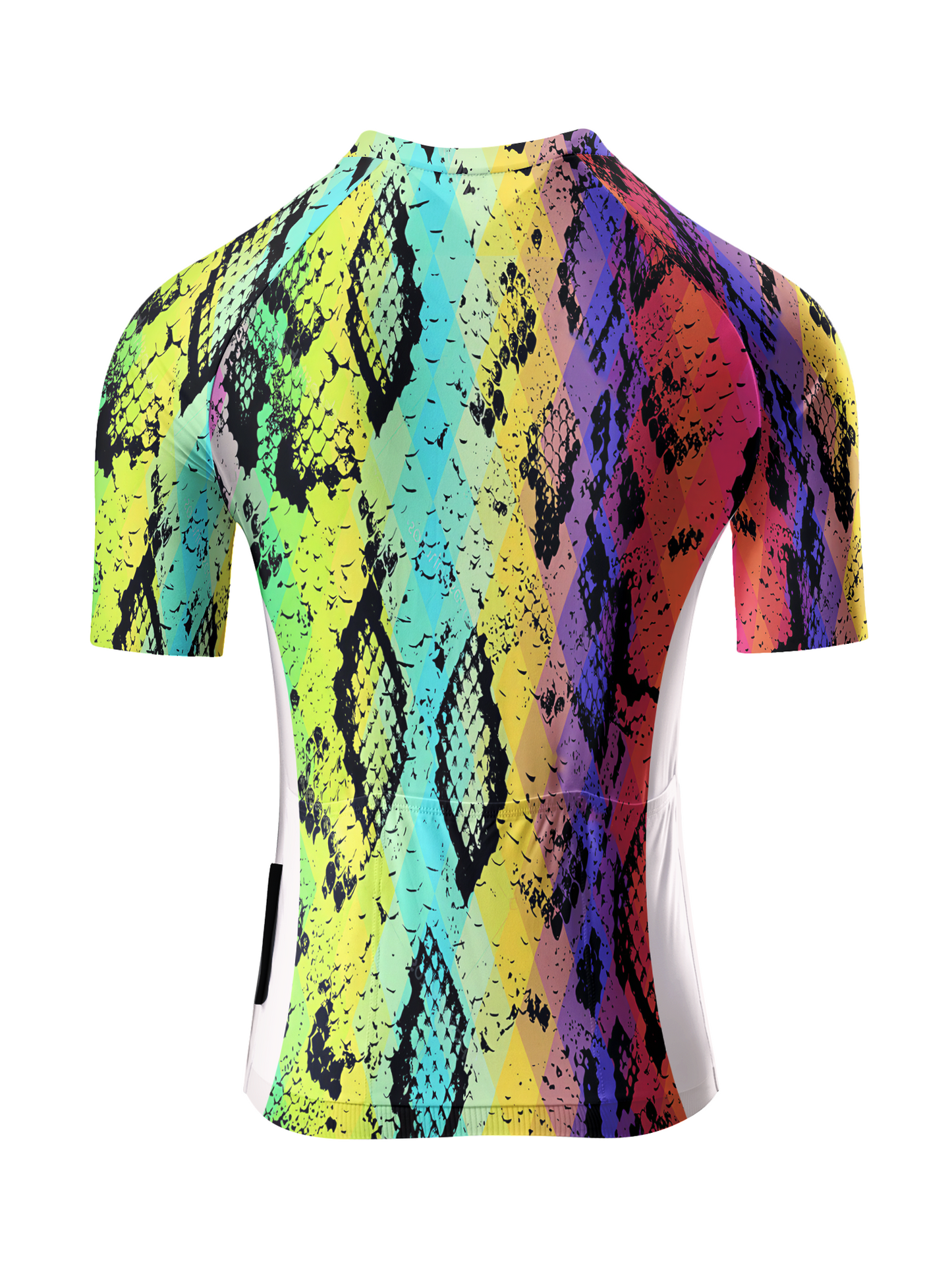 ROCKBROS Women's Prism Python All-Weather Gradient Scale Art Jersey