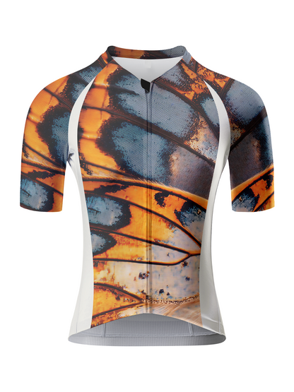 ROCKBROS Women's Ember Wings All-Weather Macro-Butterfly Art Jersey
