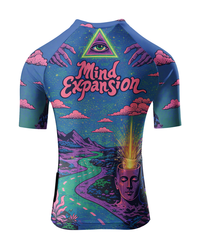 ROCKBROS "Alter The Course" Surrealist Dreamscape Pro Cycling Jersey