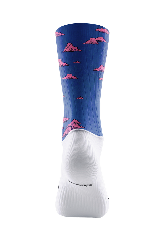 ROCKBROS Dreamy Pink Cloud Aero Socks