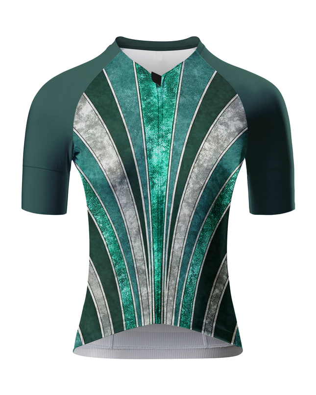 ROCKBROS Women's Enchanted Emerald Butterfly Pro Aero Jersey