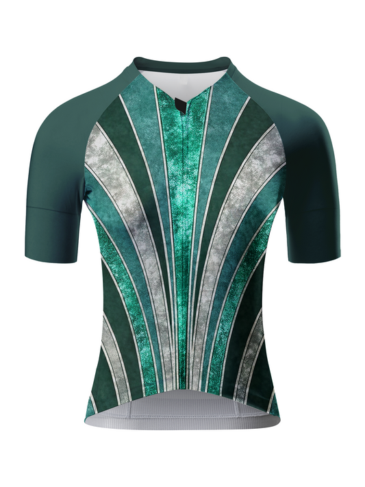 ROCKBROS Women's Enchanted Emerald Butterfly Pro Aero Jersey