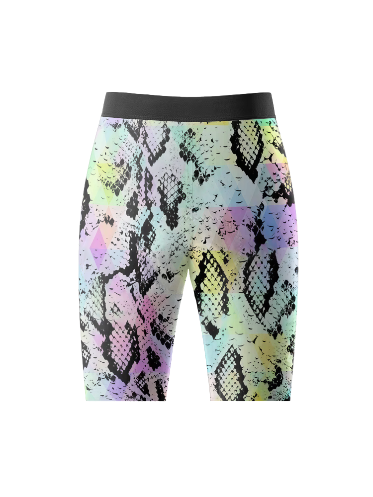 ROCKBROS Women's Prism Python All-Weather Gradient Scale Art Jersey