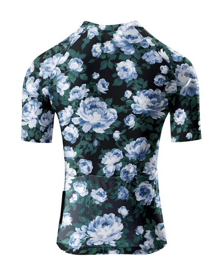 ROCKBROS Women's Blue Dream Peony All-Weather Pro Aero Jersey