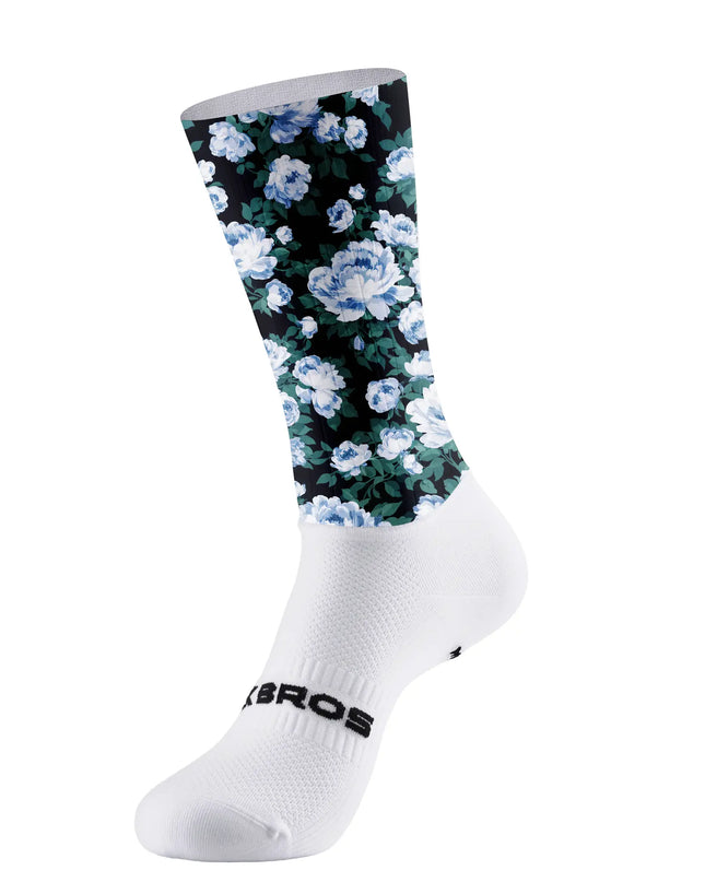 ROCKBROS Women's Blue Dream Peony All-Weather Pro Aero Jersey