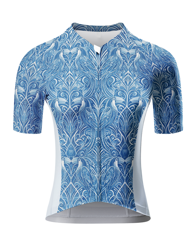 ROCKBROS Women's Royal Avian All-Weather Classical Damask Pro Jersey