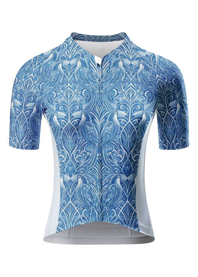 ROCKBROS Women's Royal Avian All-Weather Classical Damask Pro Jersey