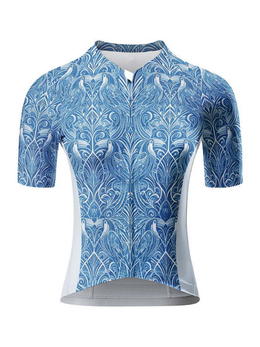 ROCKBROS Women's Royal Avian All-Weather Classical Damask Pro Jersey