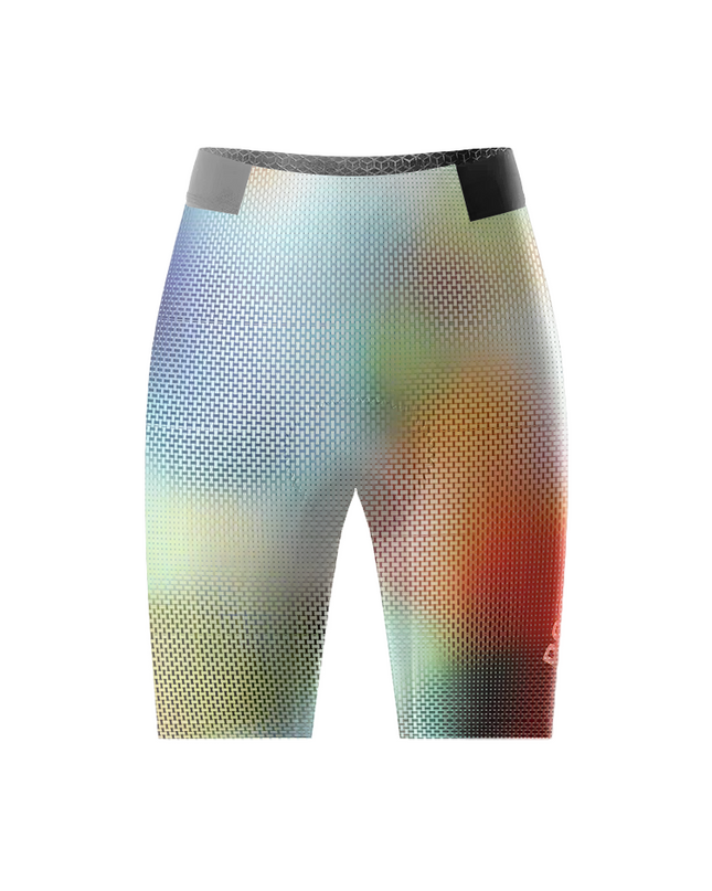 ROCKBROS Women's Prism Mesh All-Weather Rainbow Weave Pro Shorts
