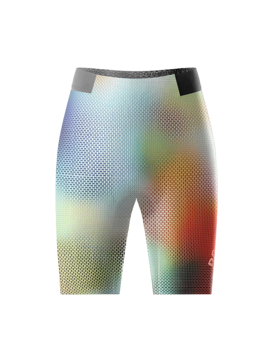 ROCKBROS Women's Prism Mesh All-Weather Rainbow Weave Pro Shorts