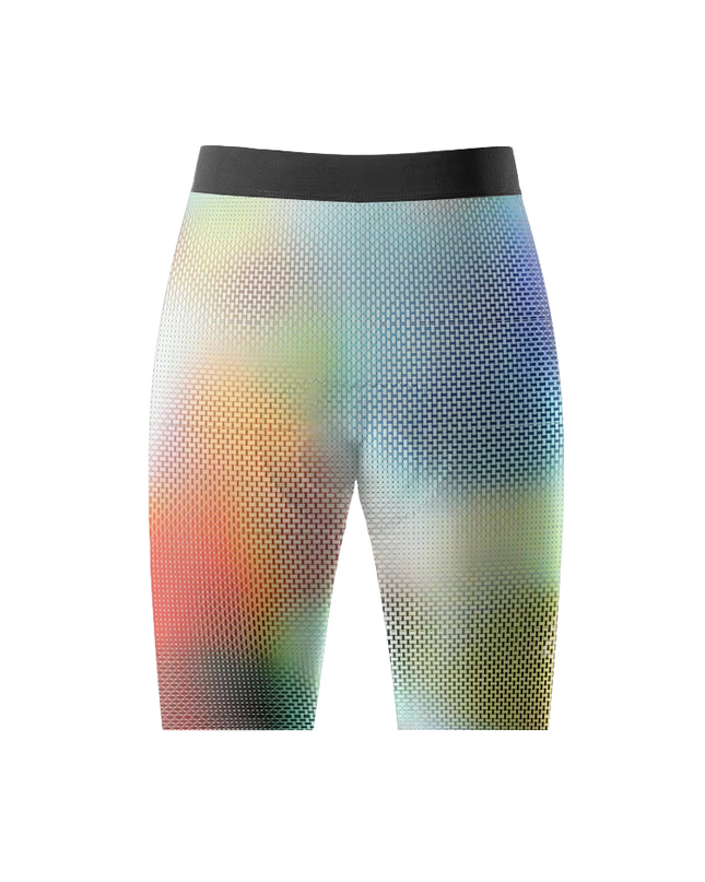 ROCKBROS Women's Prism Mesh All-Weather Rainbow Weave Pro Shorts