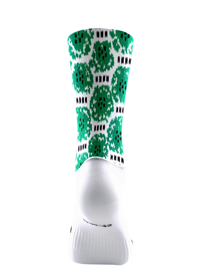 ROCKBROS "GREEN VIBE" Pixel-Print Pro Aero Socks
