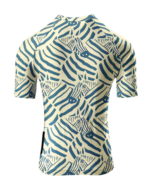 ROCKBROS Women's Hand-drawn Zebra Stripe Padded Bib Cycling Bibs
